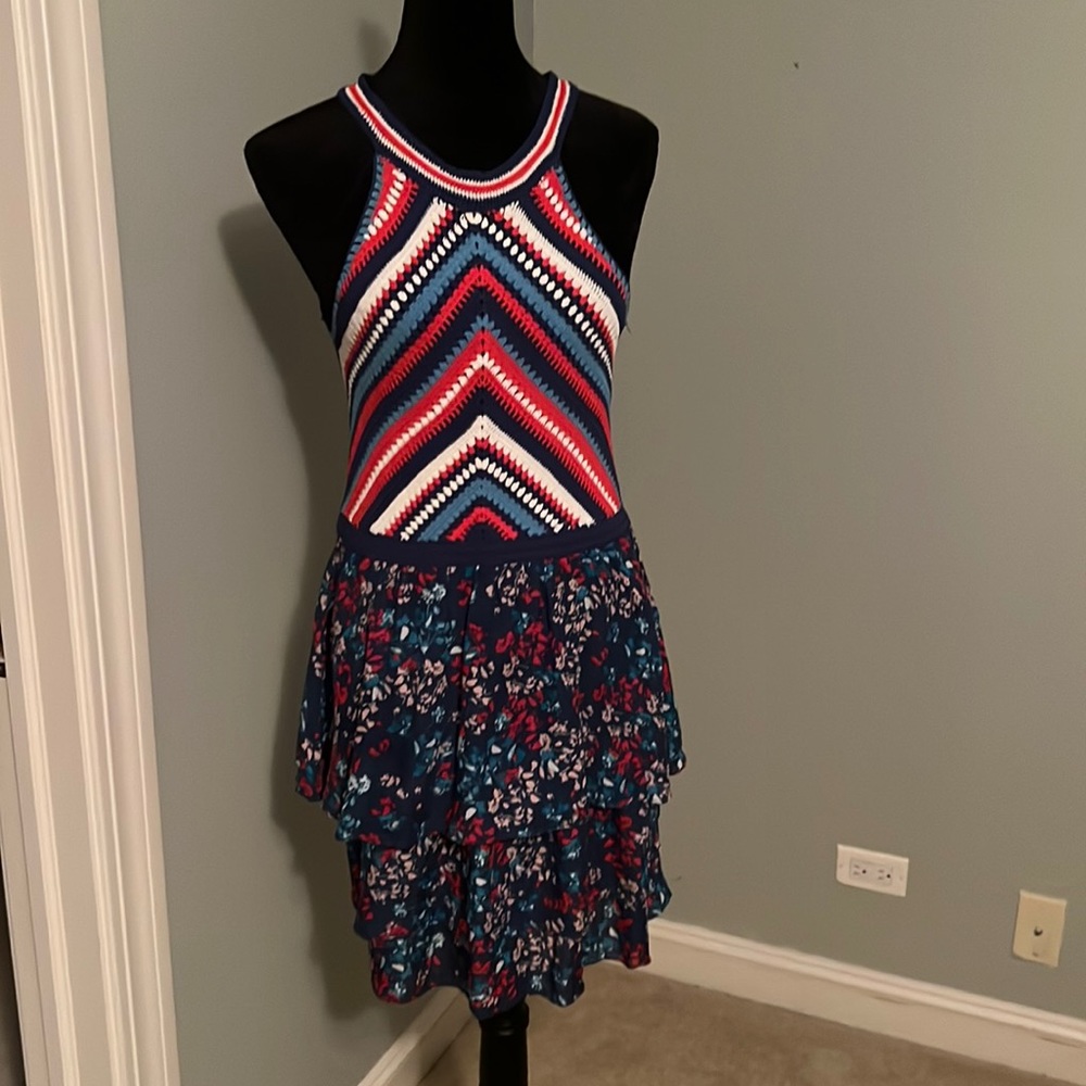 Adorable Women’s Parker Red, White and Blue Dress, SM